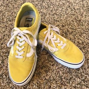 Yellow Old School Vans